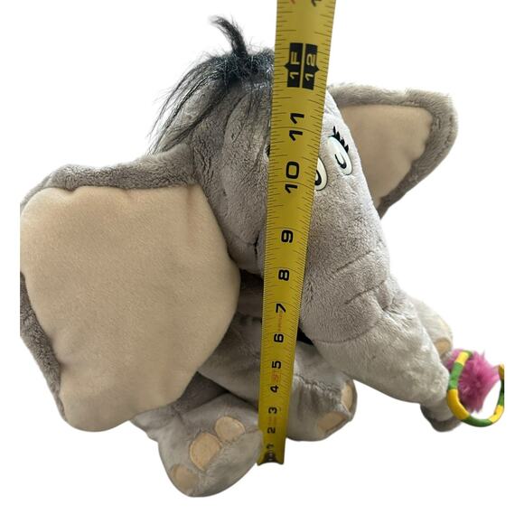 Horton Hears a Who Dr Seuss Plush Macy's 2008 Stuffed Elephant With Book - Picture 8 of 10